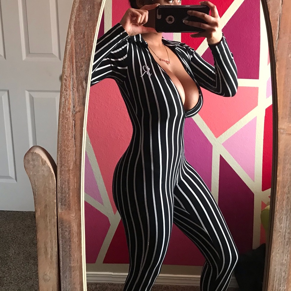 SOREAL Striped Long Sleeve One Piece